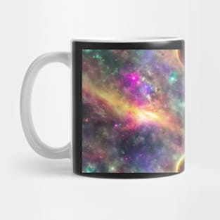 Seamless Stellar Cosmos Texture Patterns XI Mug